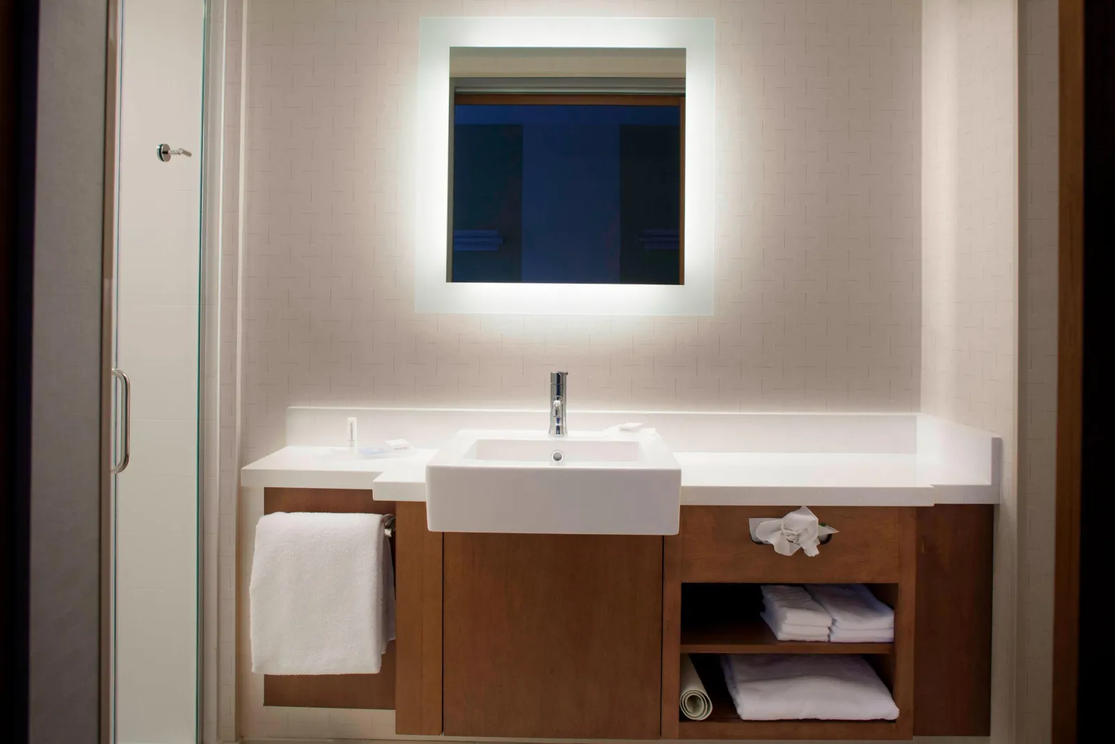 Marriott Springhill Suites Custom Bathroom Vanity Millwork and Counters