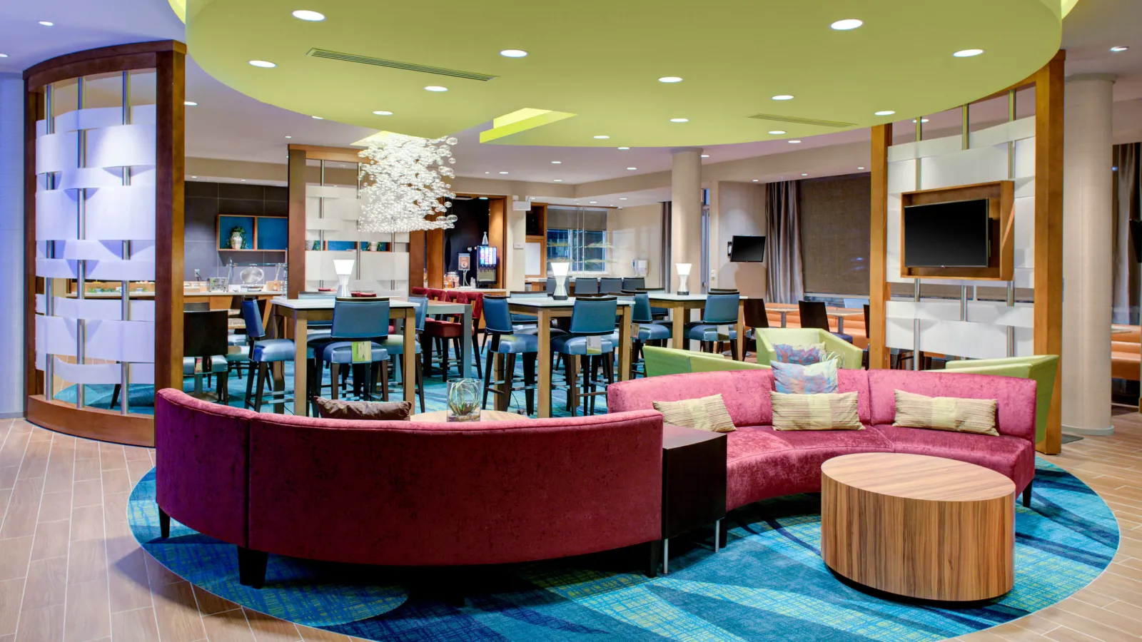 Marriott Springhill Suites Custom Lobby Millwork