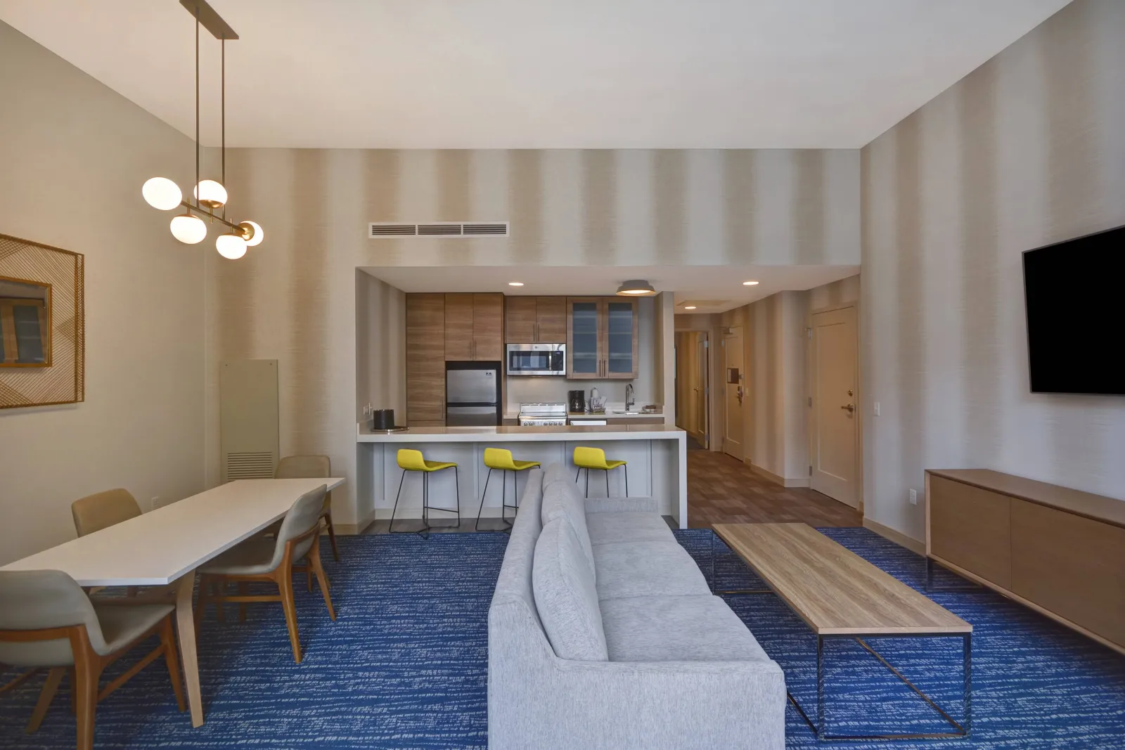 Marriott Residence Inn Custom Cabinetry and Quartz