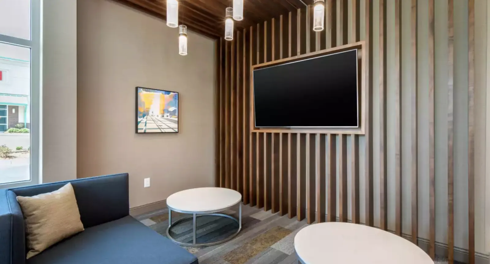 Cambria Suites Custom Millwork Wall