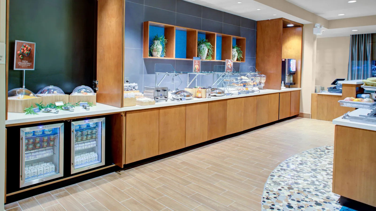 Marriott Springhill Suites Millwork and Quartz Countertops