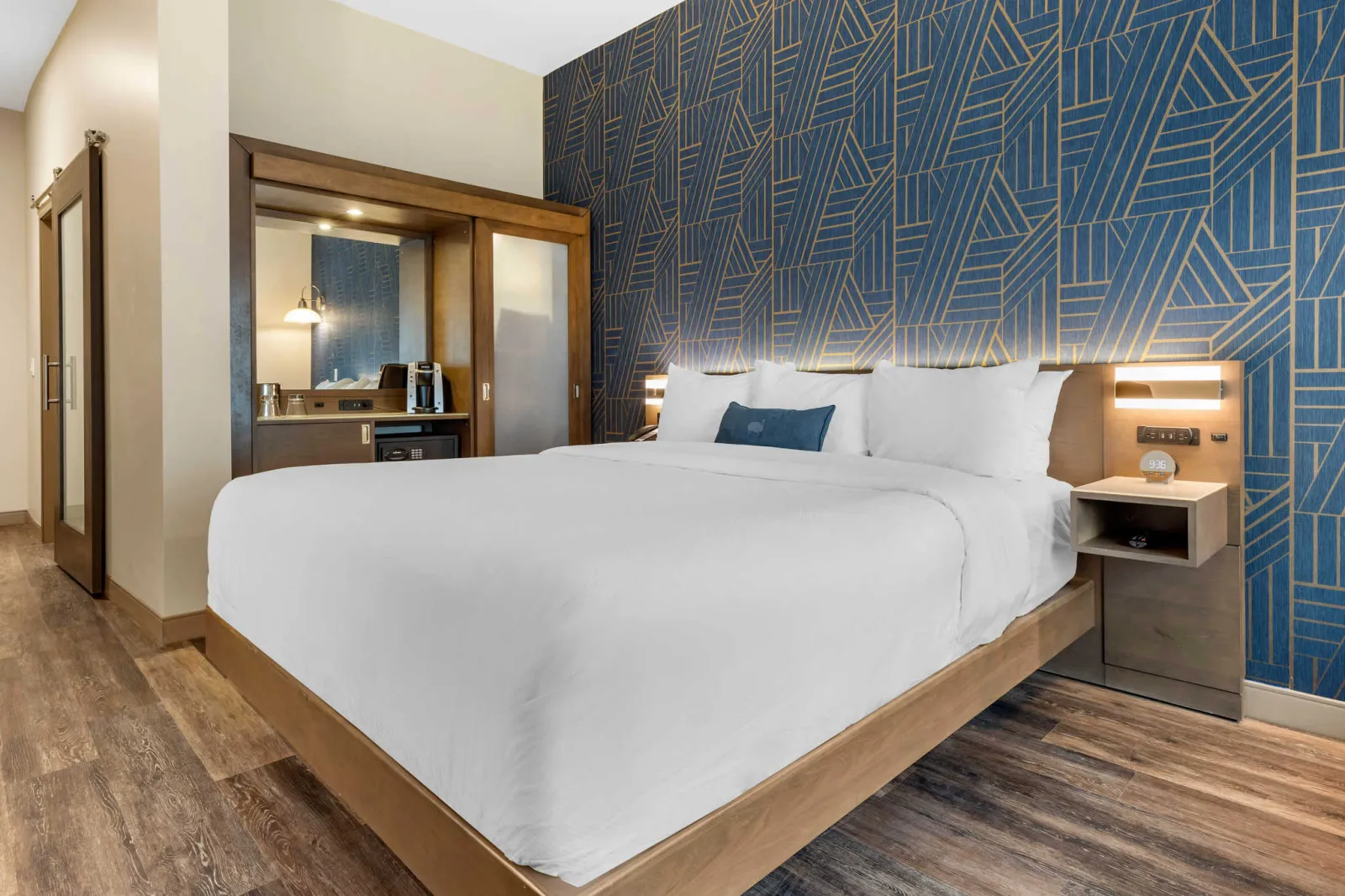 Cambria Hotel Sliding Guestroom Barn Door