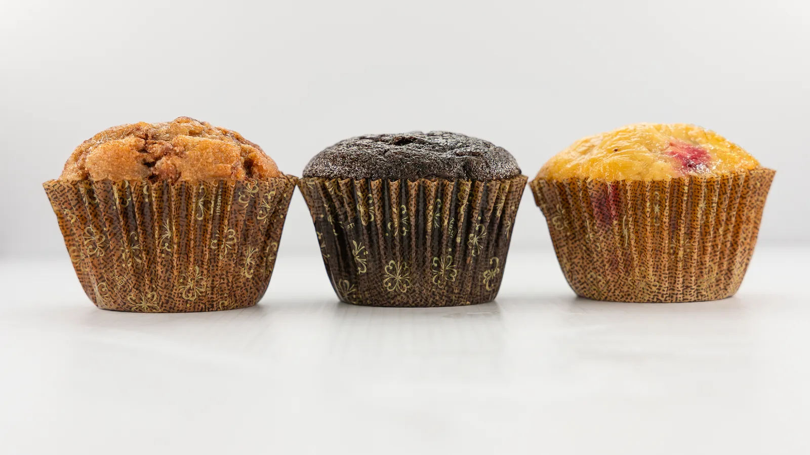a group of muffins