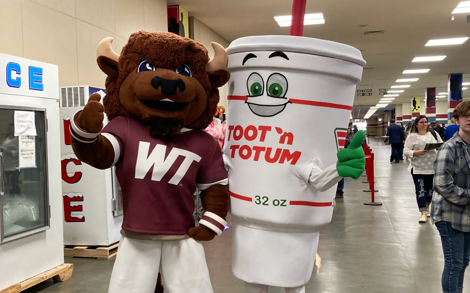 a couple of people wearing clothing