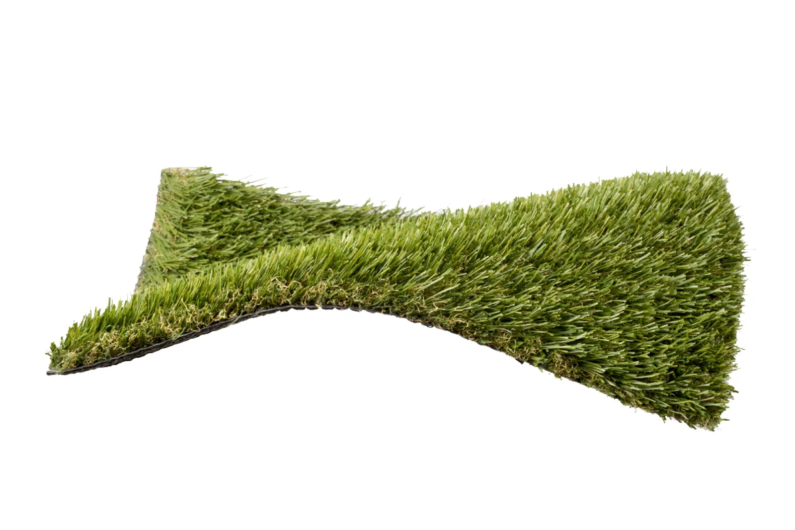a green grass with a white background