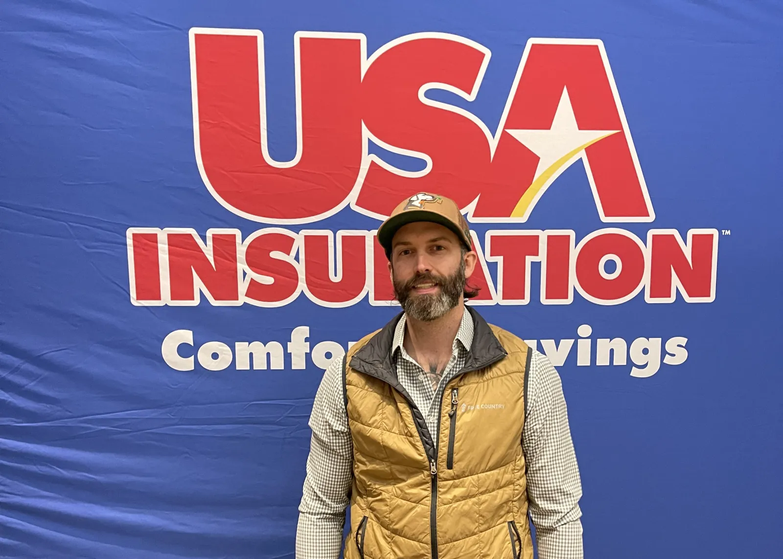 Brett Jennings, franchise owner of USA Insulation in Nashville, TN and Bowling Green, KY