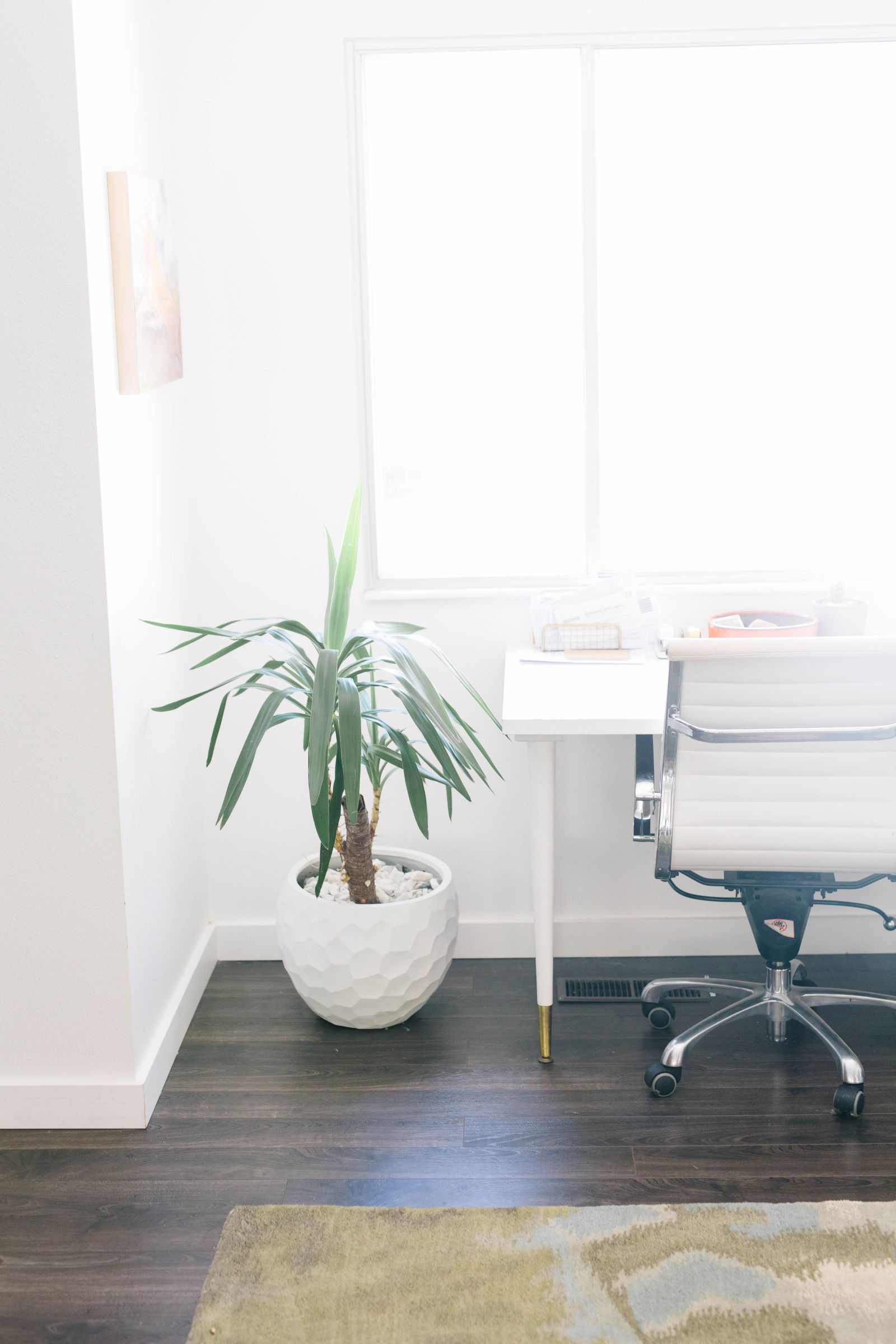 How Can I Protect a Hardwood Floor from a Rolling Office Chair?