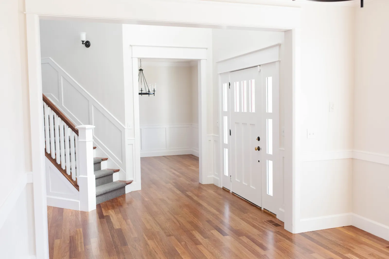 wood floor in a home