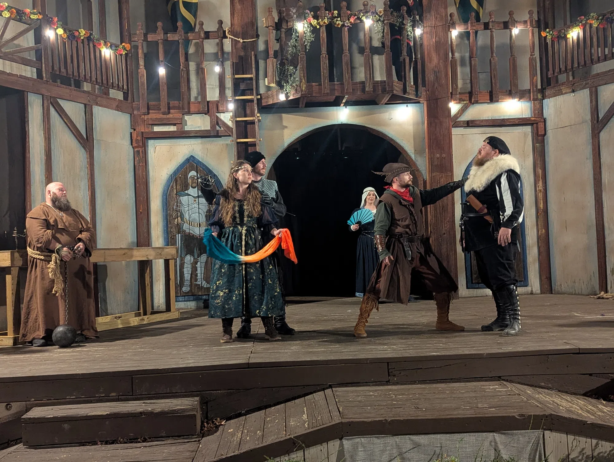 Robin Hood and the cast of Nottingham at Fall Fling, Georgia Renaissance Festival