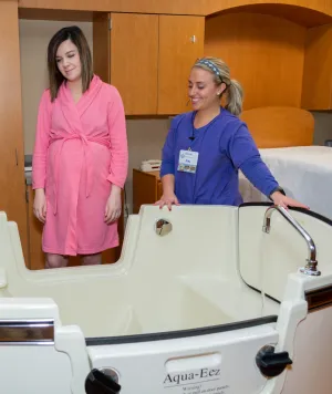 Family Birthing Center tub