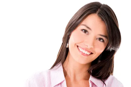 Smiling young woman