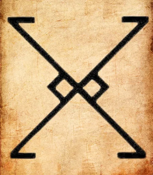 A community trinket-trading symbol worn by guests who are open to trading