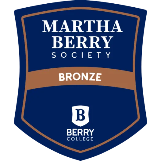 Martha Berry Society Bronze Members