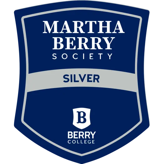 Martha Berry Society Silver Members