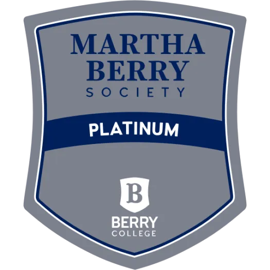 Martha Berry Society Platinum Members