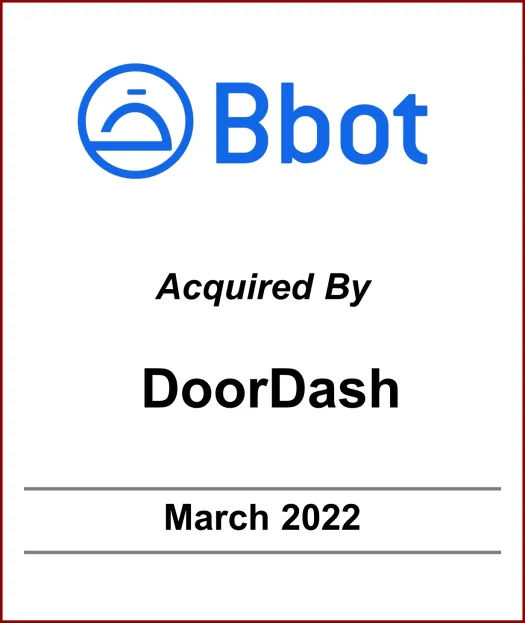 Bbot Acquired by DoorDash