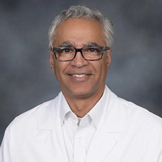 a man wearing glasses