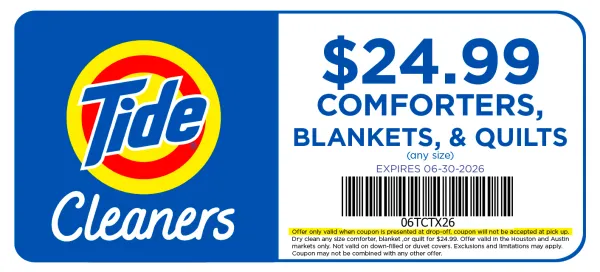 Tide Dry Cleaners Coupon