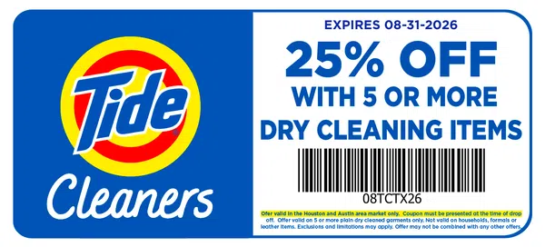 Tide Dry Cleaners Coupon