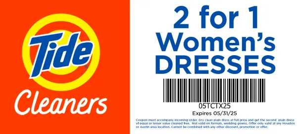 Tide Dry Cleaners Coupon