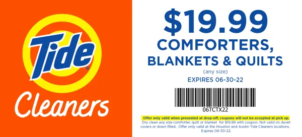 Tide Dry Cleaners Coupon