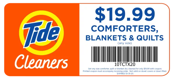 Tide Dry Cleaners Coupon