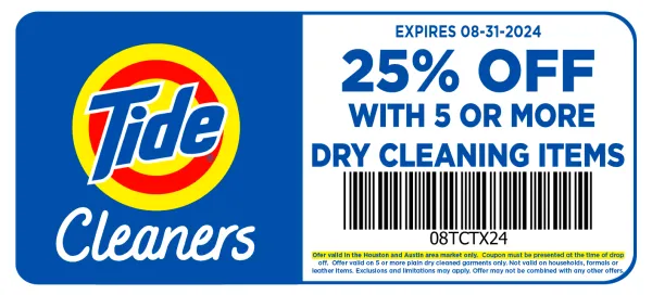 Tide Dry Cleaners Coupon