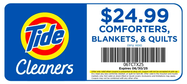 Tide Dry Cleaners Coupon