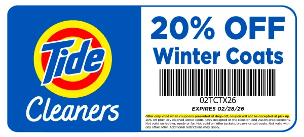 Tide Dry Cleaners Coupon