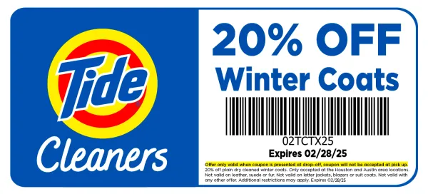 Tide Dry Cleaners Coupon