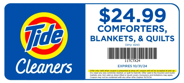 Tide Dry Cleaners Coupon