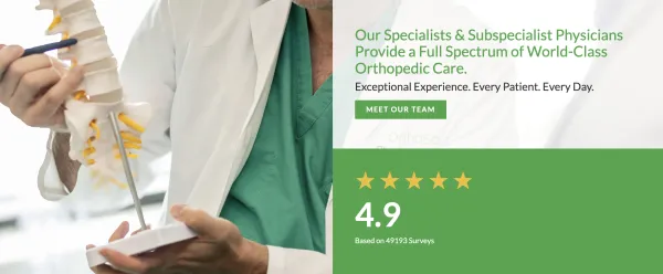 Image of website for OrthoSouth