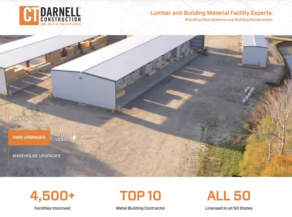 Image of website for CT Darnell