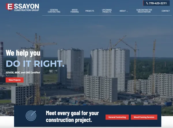 Image of website for Essayon CG