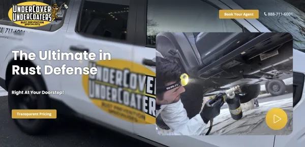 Image of website for Undercover Undercoaters