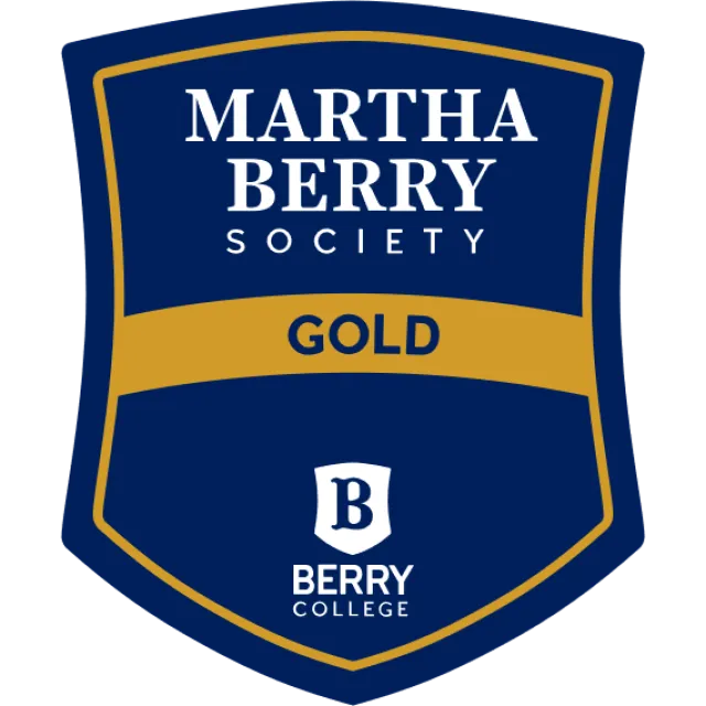 Martha Berry Society Gold Members
