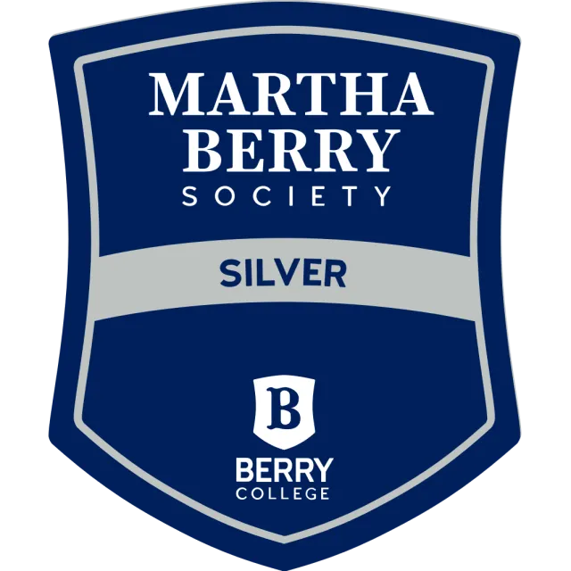 Martha Berry Society Silver Members