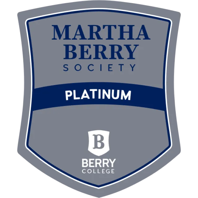 Martha Berry Society Platinum Members