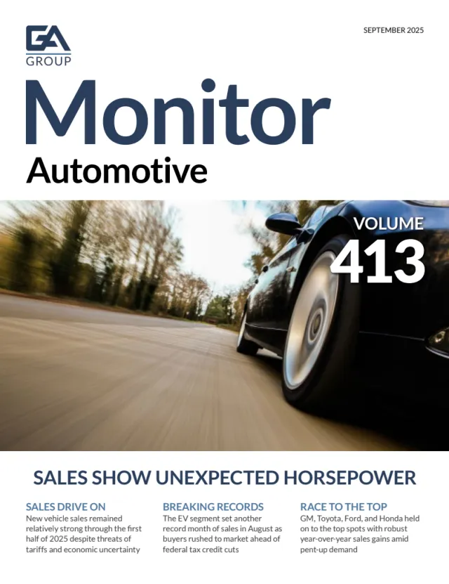 Automotive magazine cover featuring a speeding black car on a road with sales and records headlines
