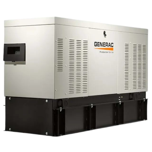 Generac Protector Series generator with sleek design for reliable power supply solutions.