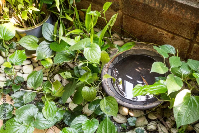 a plant in a garden