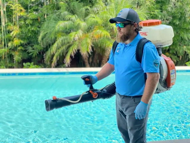 spraying for mosquitoes