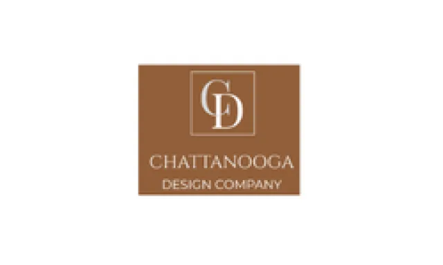 Brown square logo with white letters CD and text Chattanooga Design Company