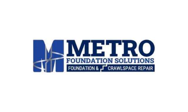 Logo of Metro Foundation Solutions specializing in foundation and crawlspace repair services.