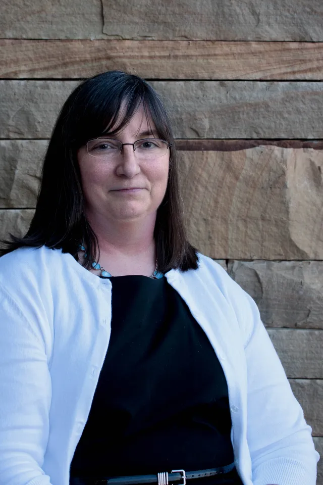 a person wearing glasses