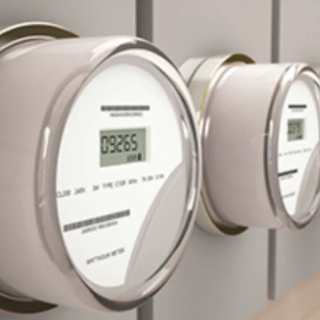 a close-up of a meters