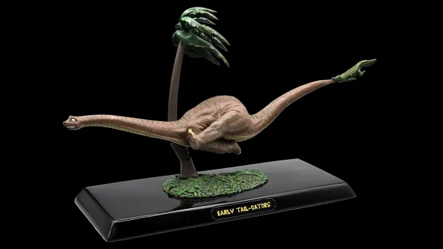 a model of a dinosaur