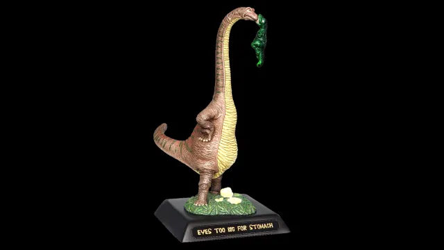 a statue of a dinosaur