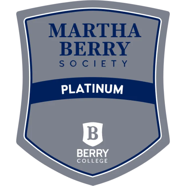 Martha Berry Society Platinum Members