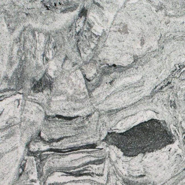 a close-up of a white rock